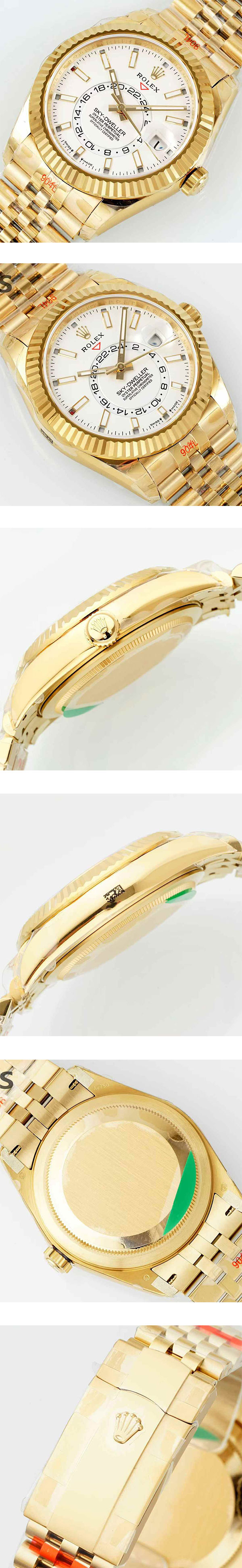 【9002搭載 ホワイト】M336938-0006 スカイドゥエラー 42mm TW製ロレックスコピー最新品    